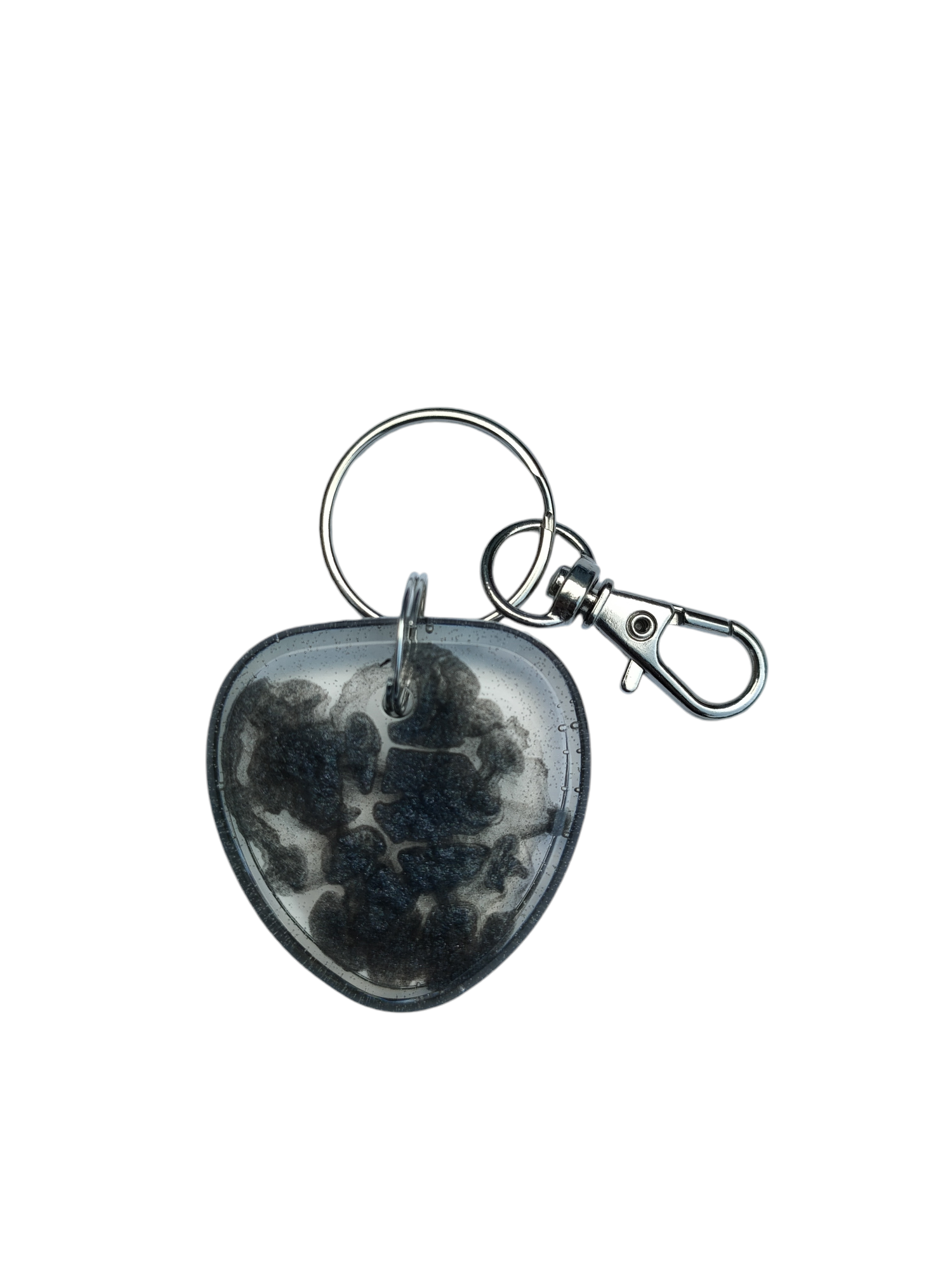 Unieke Handgemaakte Epoxy Sleutelhanger met Karabijnhaak (eventueel te personaliseren)