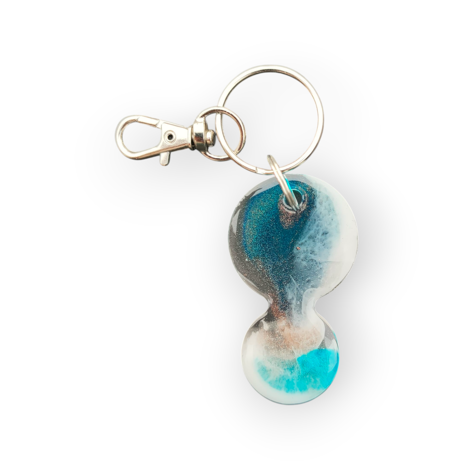 Winkelwagenmuntje met Karabijnhaak / Sleutelhanger