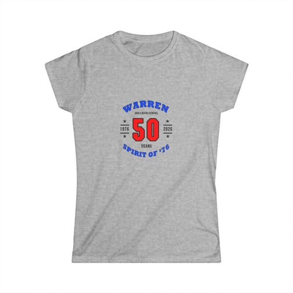 Ladies Football Style Color Lettering