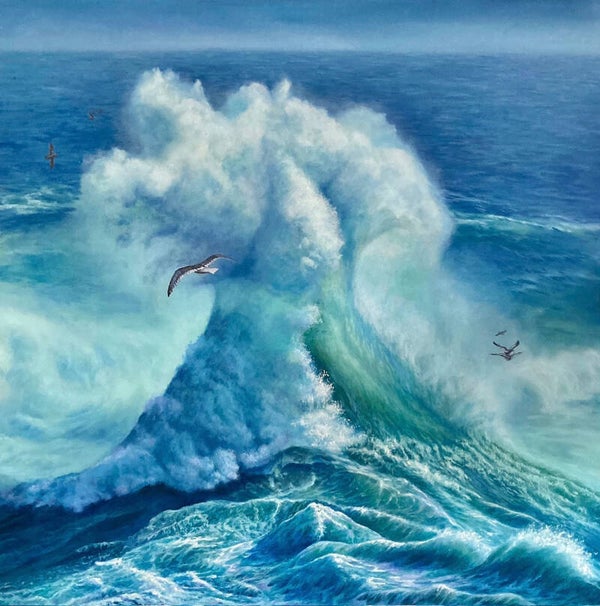 Ocean Explosion Giclee Print