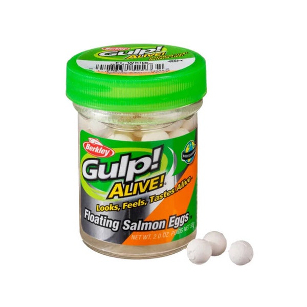 BERKLEY GULP ALIVE FLOATING SALMON EGGS FL WHITE