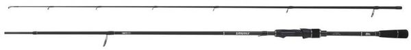 ABU GARCIA VERITAS SENSI-S 7'4  LIGHT mt 2.23 gr 2-10 SOLID CARBON TIP FAST ACTION