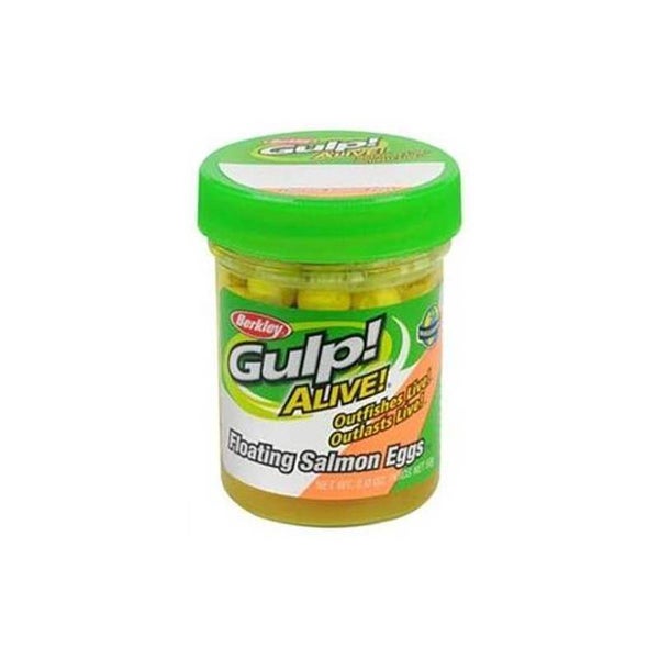 BERKLEY GULP ALIVE FLOATING SALMON EGGS FL YELLOW