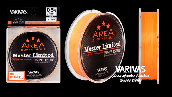 VARIVAS AREA SUPER TROUT MASTER LIMITED SUPER ESTER NEO ORANGE