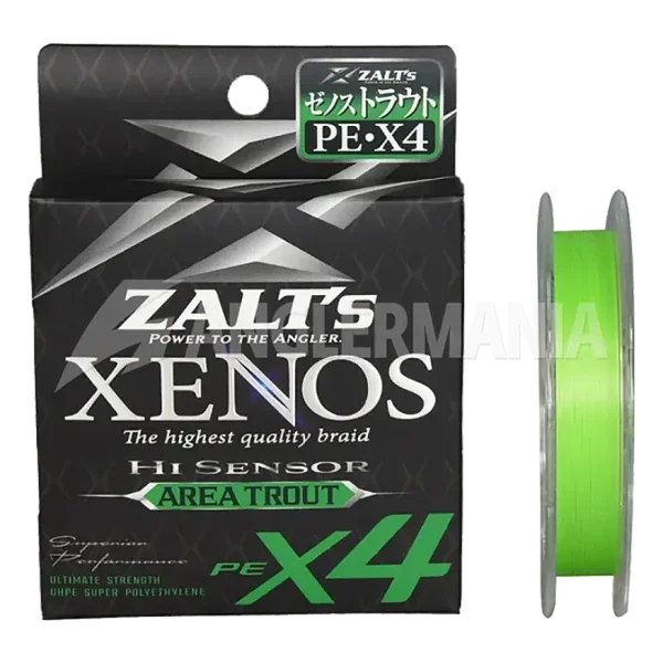 ZALT'S XENOS  AREA TROUT PE X4 100mt 0.25pe