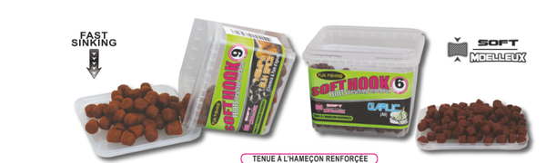 FUN FISHING SOFT HOOK PELLET 6mm