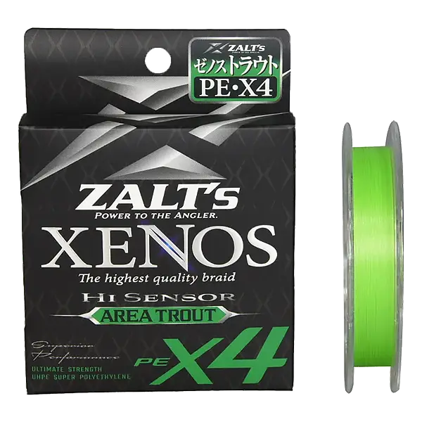 ZALT'S XENOS  AREA TROUT PE X4 100mt 0.4 pe