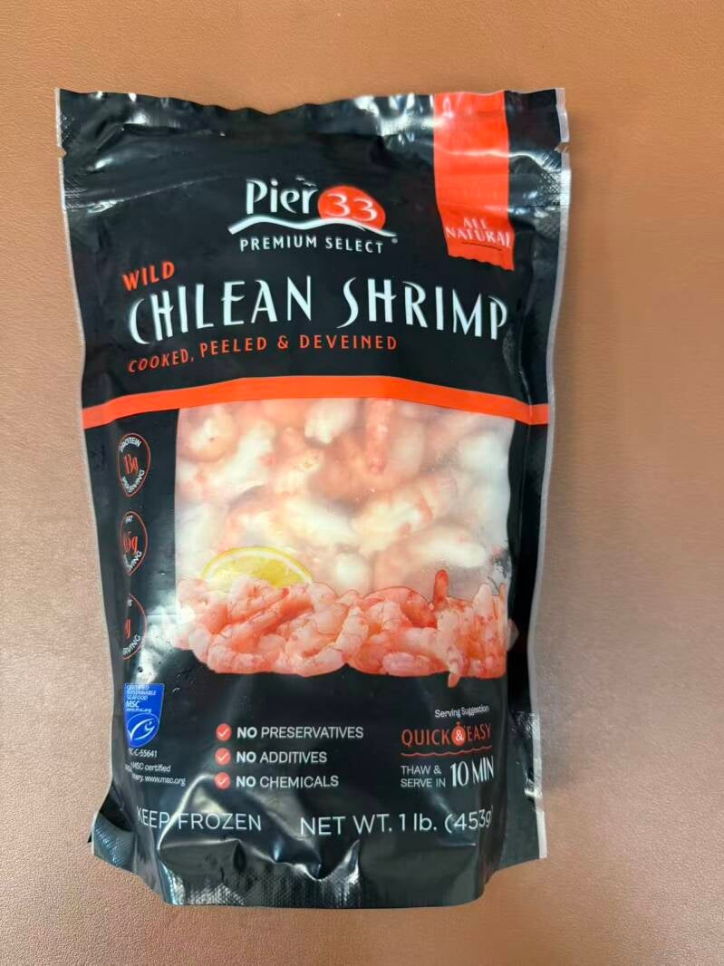 Chilean Shrimp P&amp;D Wild (Cooked) 20x1LB 14073-18988 
