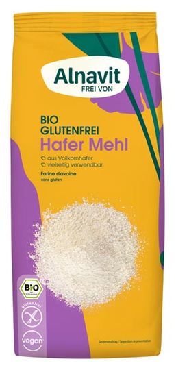 Alnavit Hafermehl, glutenfrei, 500 g