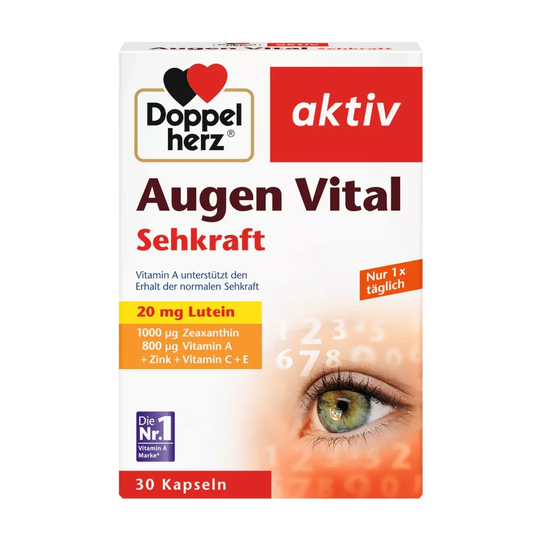 Doppelherz Augen Vital Sehkraft, 30 Kps