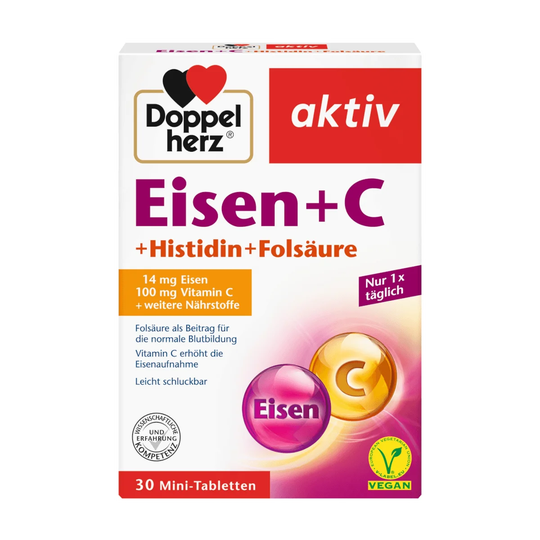 DOPPELHERZ EISEN+C 30  MINI-TBL