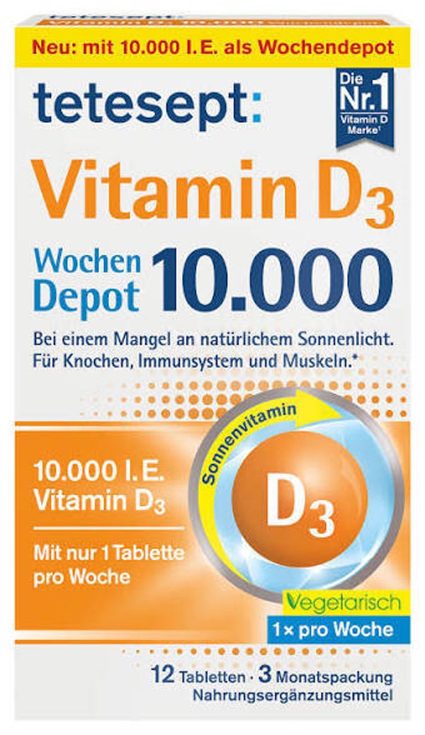 Tetesept Vitamin D3 10.000