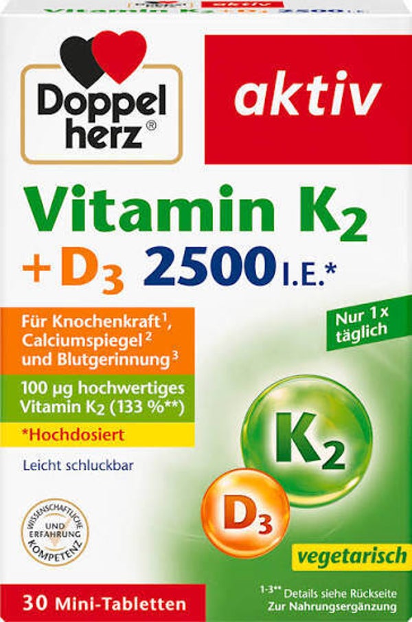 Doppelherz Vitamin K2 +D3 2500