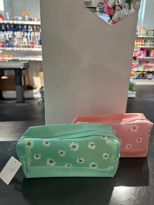 Kosmetiktasche mit Blumenprint