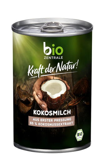 BIO ZENTRALE KOKOSMILCH 400ml