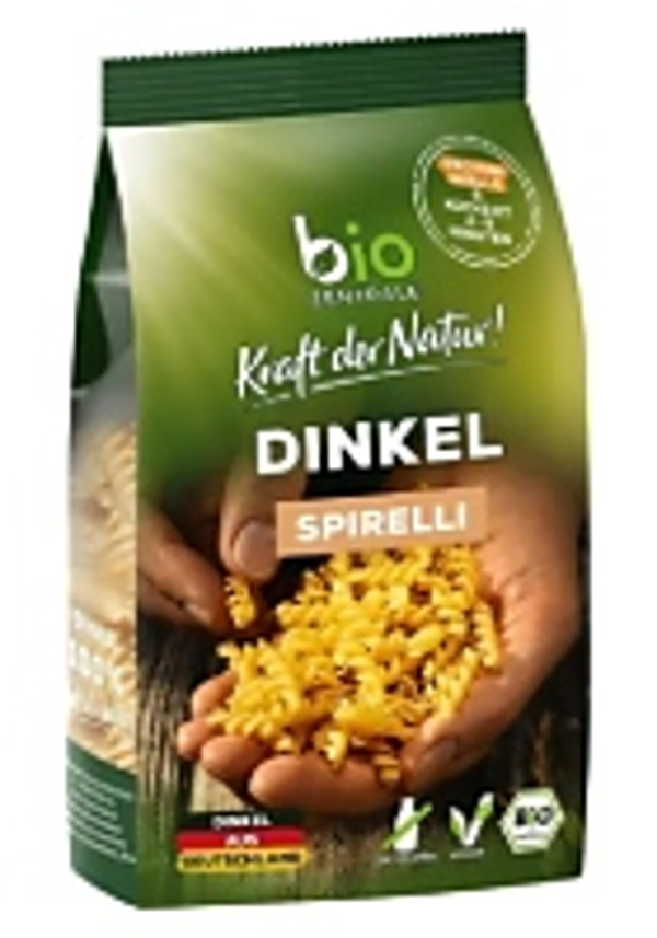 Zentrale Dinkel Spirelli Teigwaren aus Dinkelmehl