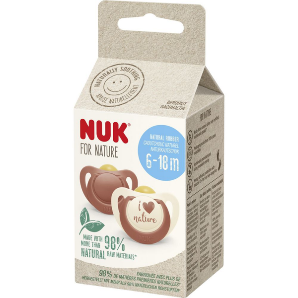 NUK NATURE LATEX BS GR. 2 2ST