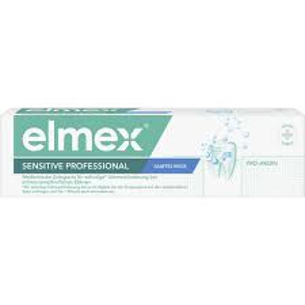ELMEX SENSITI ZAHNP PROF SANFT WEISS 75ML
