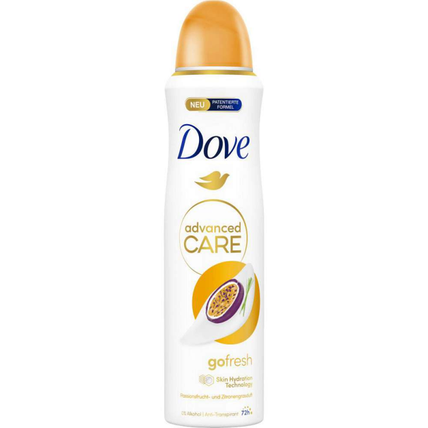 DOVE Deospray Advanced Care, Passionsfrucht 150ML