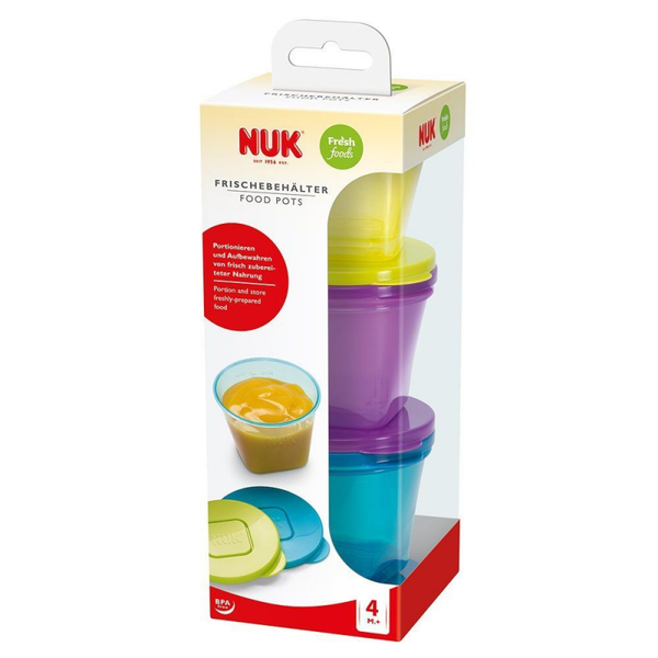 NUK FRISCHEBEHÄLTER 6ST PK