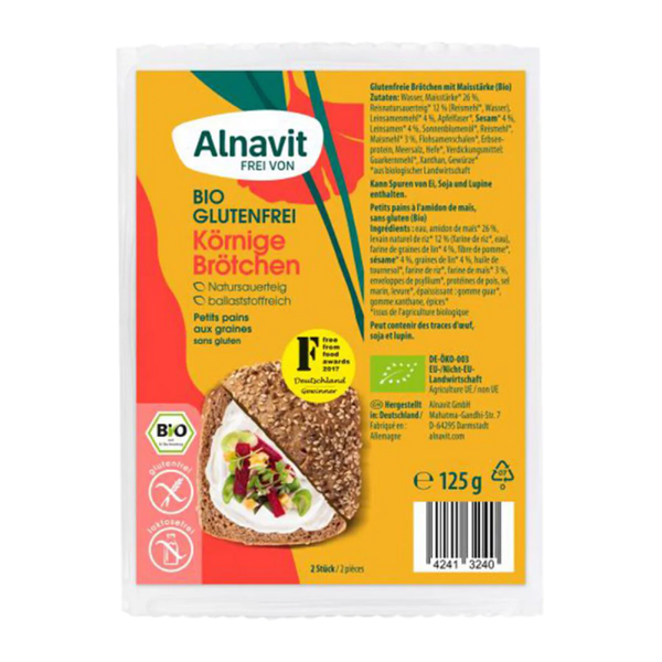 ALNAVIT KÖRNIGE BRÖTCHEN 125g