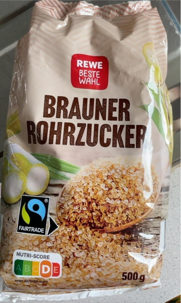 REWE Beste Wahl Brauner Rohrzucker