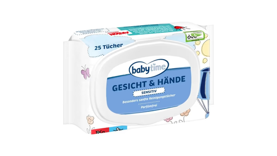BABYTIME HAND+GESICHTS TUCH 25ST