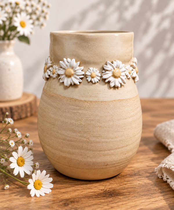 Vases" Couronne de Marguerites"
