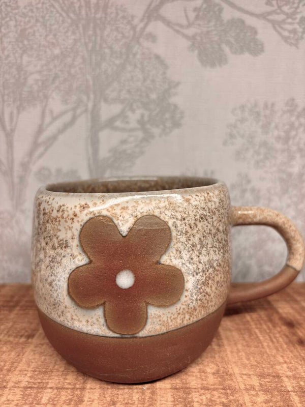 Tasse*fleur rousse*