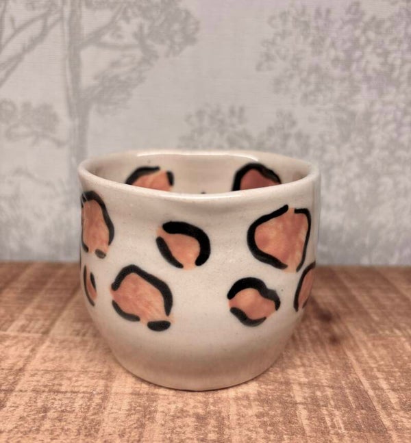 Mug "coeur" Léopard