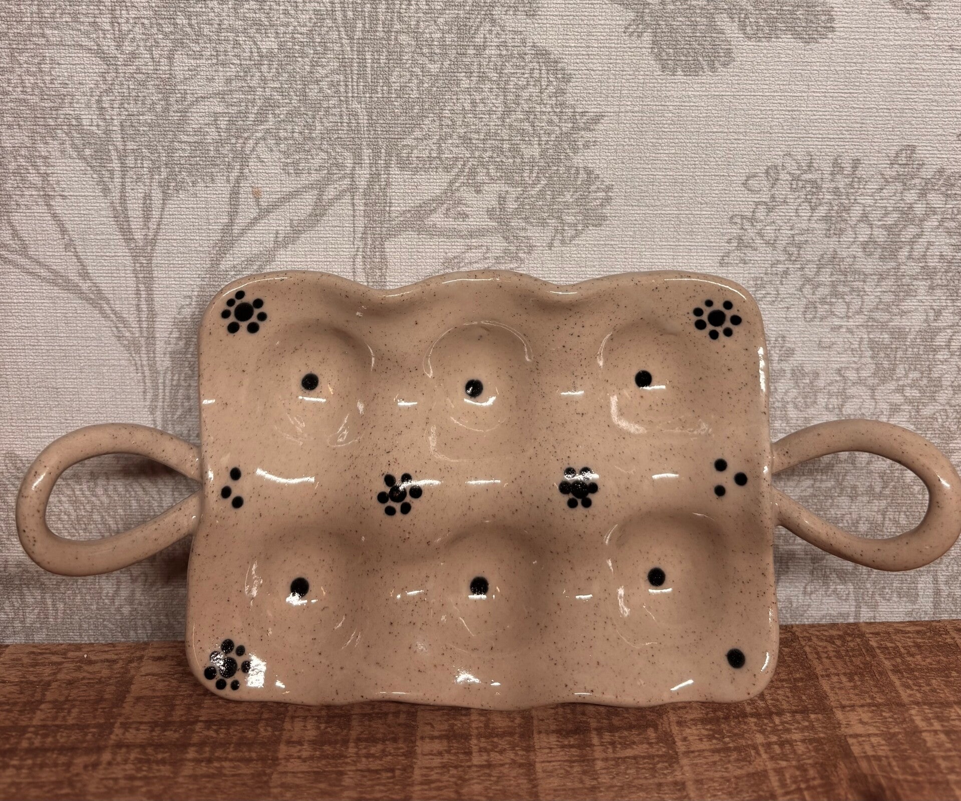 Petit porte oeufs "six"