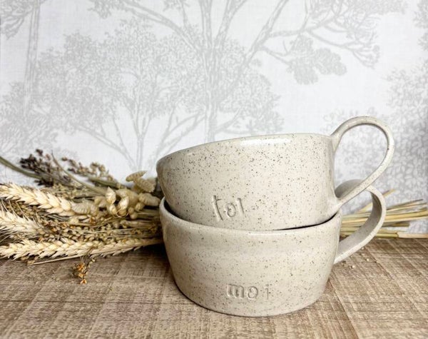 Duo de Tasses "TOI & MOI"