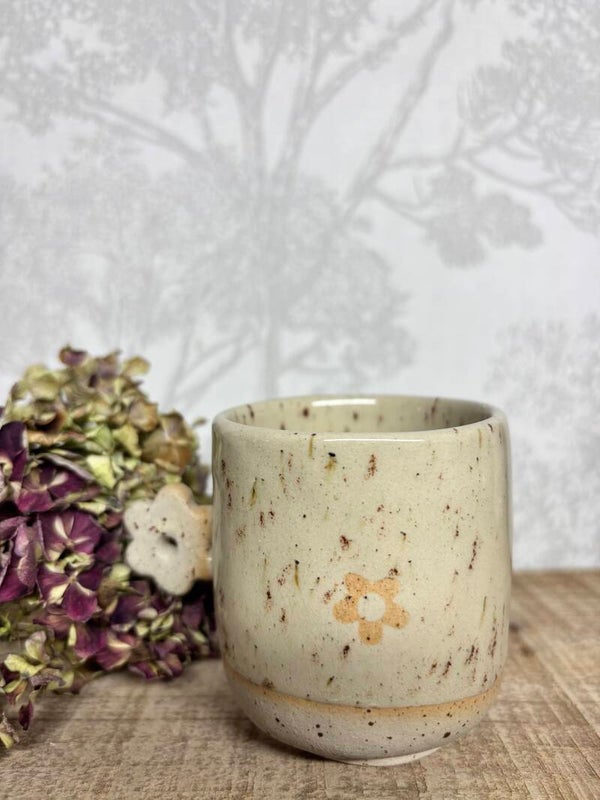 Tasse expresso "Fleur d'Aube"
