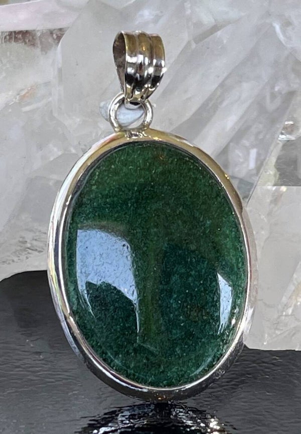 Aventurijn hanger cabochon ovaal medium