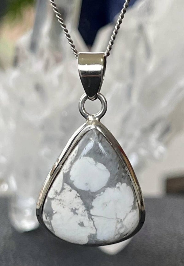 Howliet hanger cabochon druppel medium