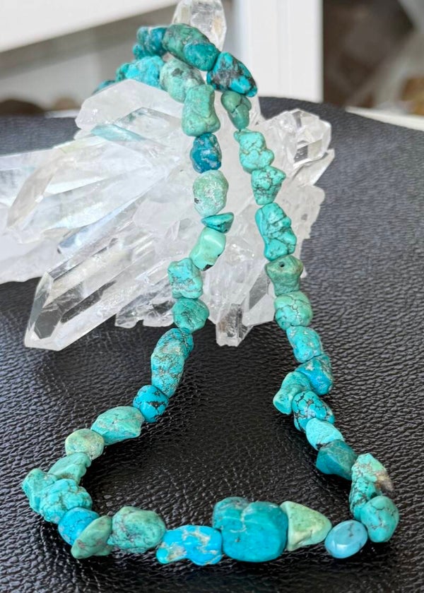 Turkoois uit Tibet ketting cabochon