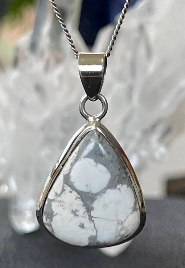 Howliet hanger cabochon druppel medium
