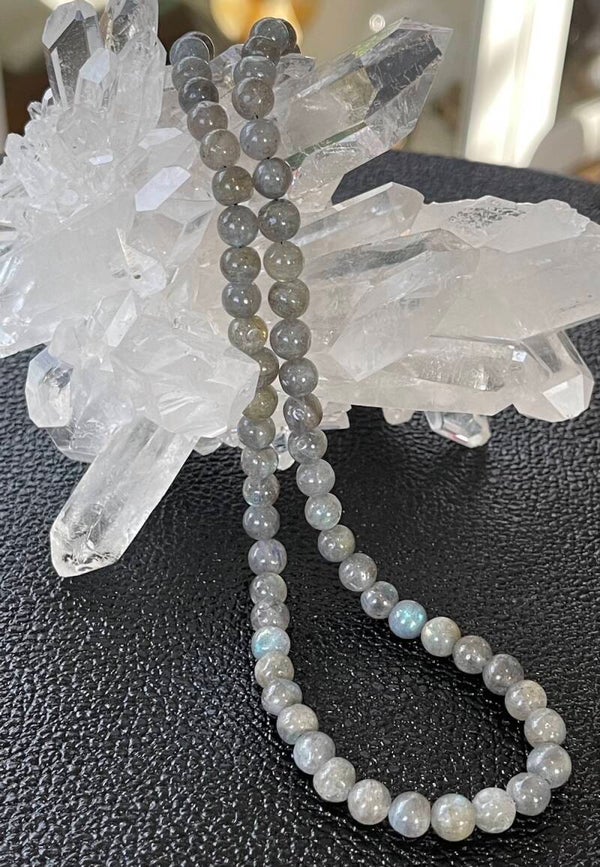 Labradoriet ketting cabochon