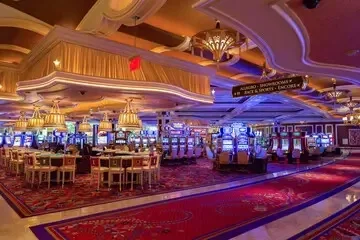 Casino floor representing casino host and cruise casino host services