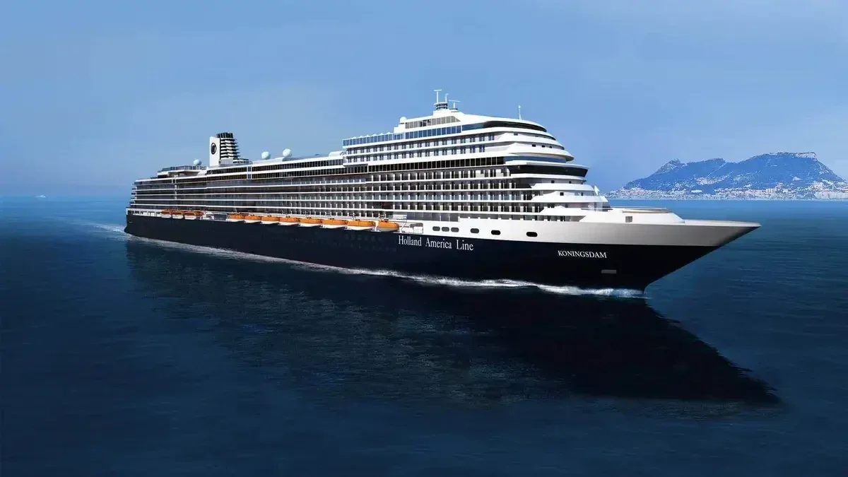 Holland America Koningsdam cruise ship visiting Canada