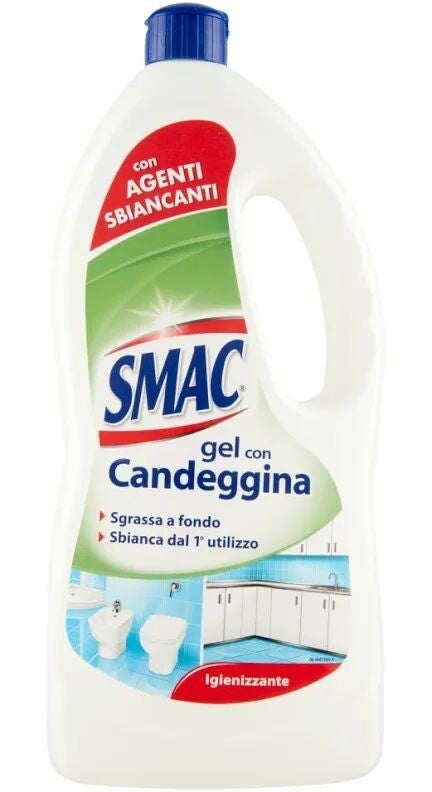 smac gel con candeggina