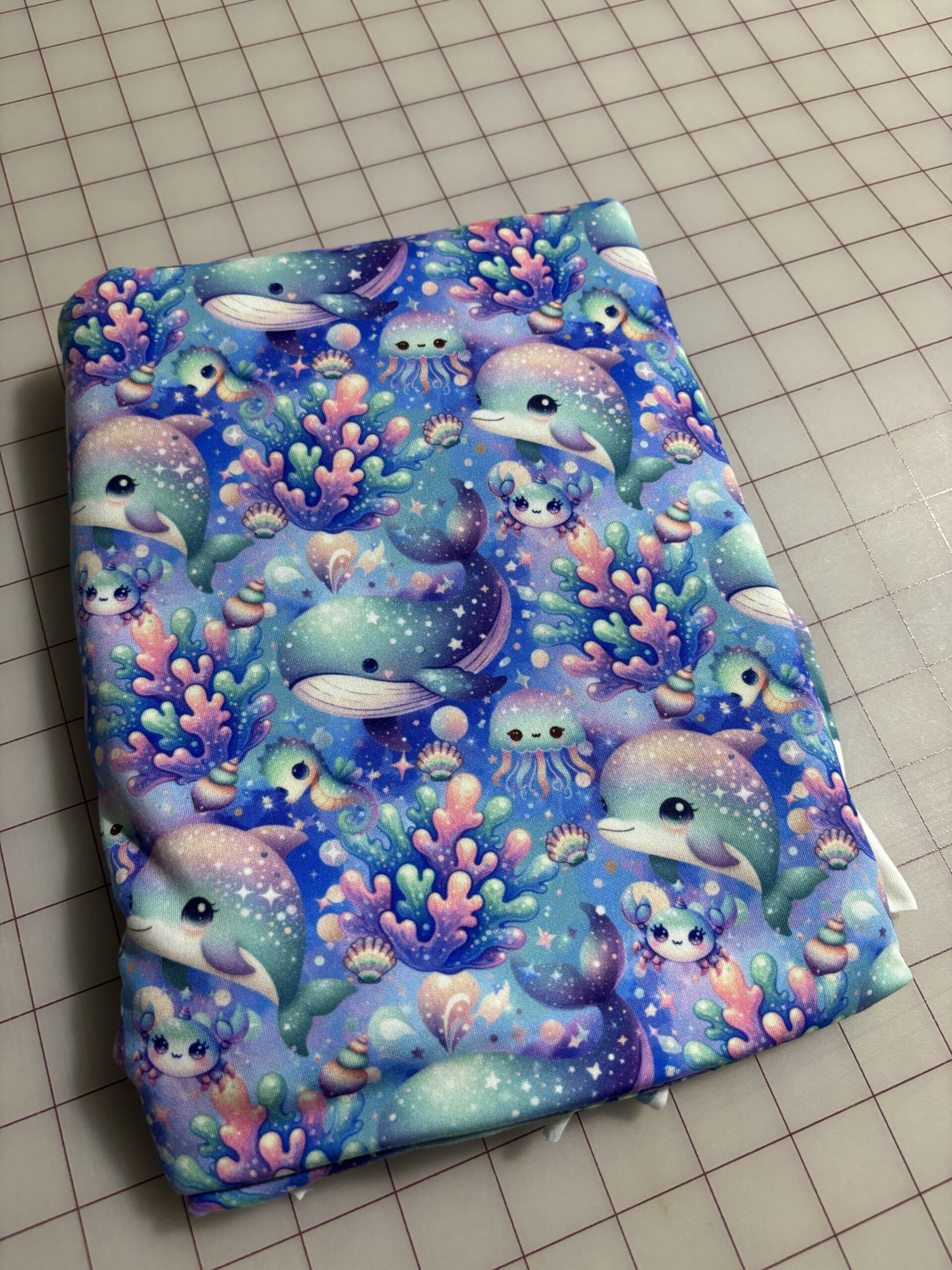 Ocean Life Dolphin Girl