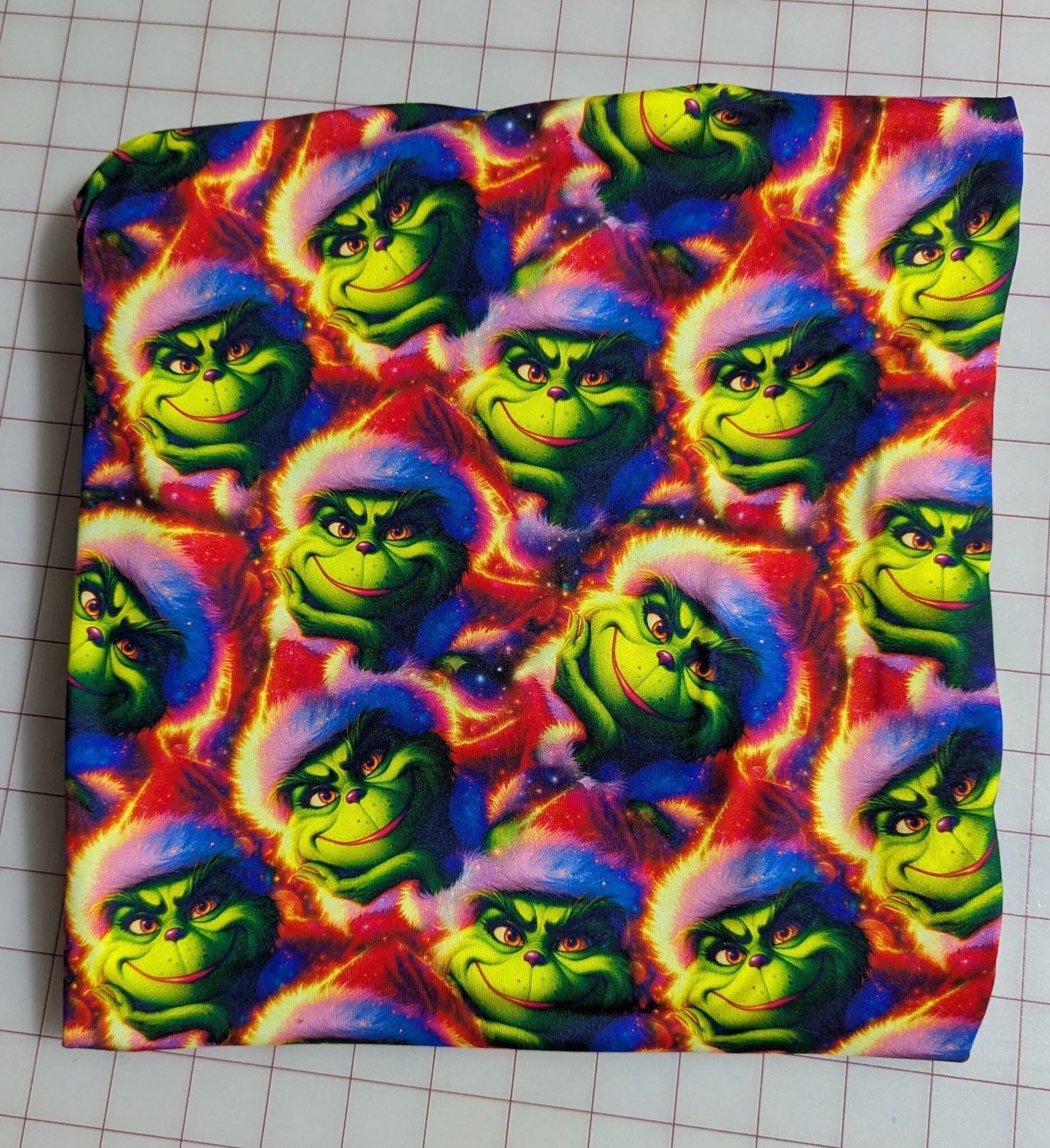 Green Christmas Faces