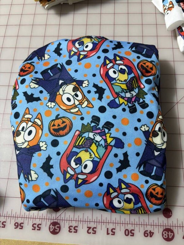 Blue Dog Vampire Halloween