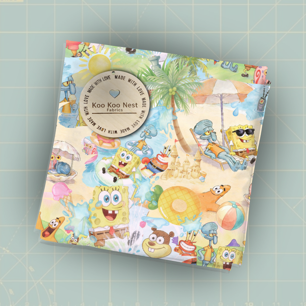 Sponge bob Summer boy girl