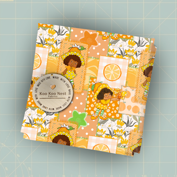 Orange Blossom Shortcake Patchwork girl