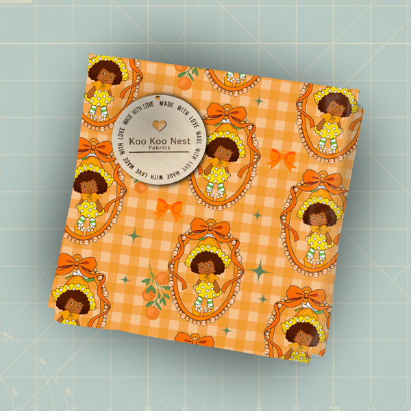 Orange Blossom Frames Shortcake girl