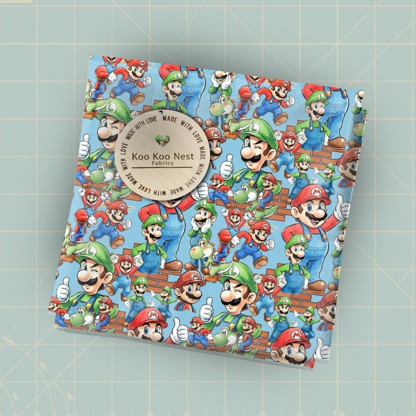 Mario Luigi Brothers Gamer Boy Girl