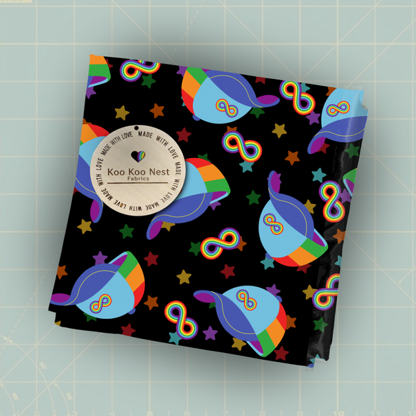 Autism awareness hats rainbow boy
