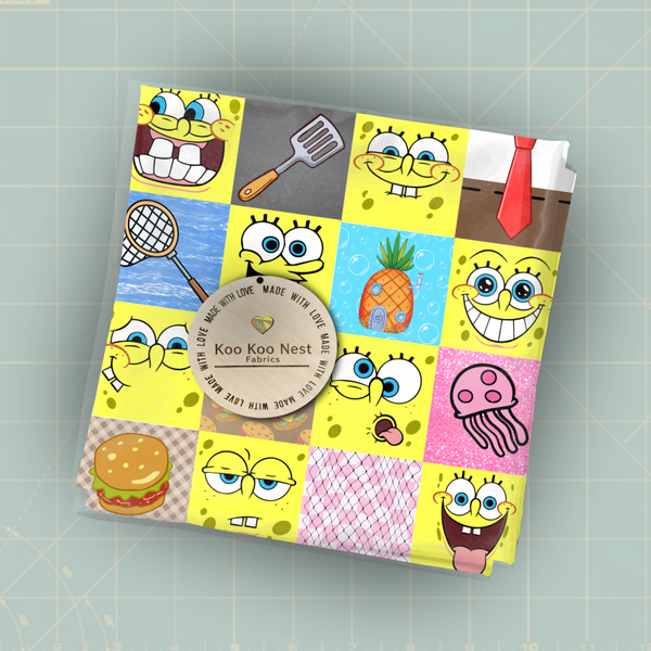 Spongebob Checkers faces boy girl